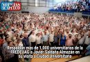RESPALDAN MÁS DE 1,000 UNIVERSITARIOS DE LA FREDEUAG A JAVIER SALDAÑA ALMAZÁN EN SU VISITA A CIUDAD UNIVERSITARIA