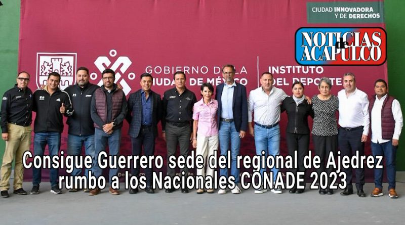 CONSIGUE GUERRERO SEDE DEL REGIONAL DE AJEDREZ RUMBO A LOS NACIONALES CONADE 2023