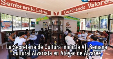LA SECRETARIA DE CULTURA INICIO LA VII SEMANA CULTURAL ALVARISTA EN ATOYAC DE ÁLVAREZ