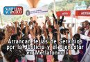 ARRANCAN FERIAS DE SERVICIOS POR LA JUSTICIA Y EL BIENESTAR EN METLATONOC