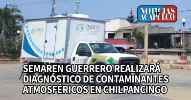 SEMAREN GUERRERO REALIZARÁ DIAGNÓSTICO DE CONTAMINANTES ATMOSFÉRICOS EN CHILPANCINGO