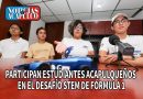 PARTICIPAN ESTUDIANTES ACAPULQUEÑOS EN EL DESAFÍO STEM DE FÓRMULA 1
